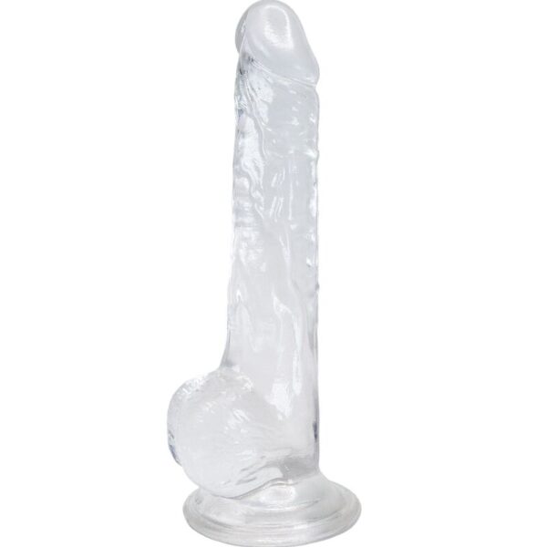 ALIVE - PÉNIS RÉALISTE LUSTY TRANSPARENT 18 CM -