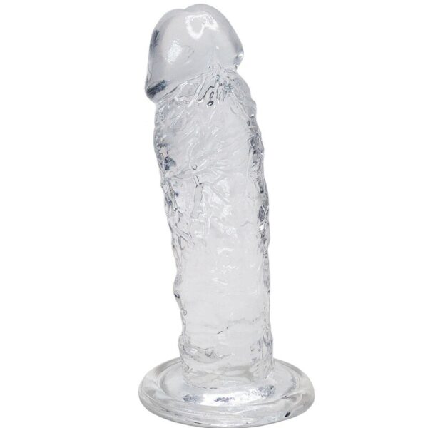 ALIVE - PÉNIS RÉALISTE MAJESTIC TRANSPARENT 14,7 CM -