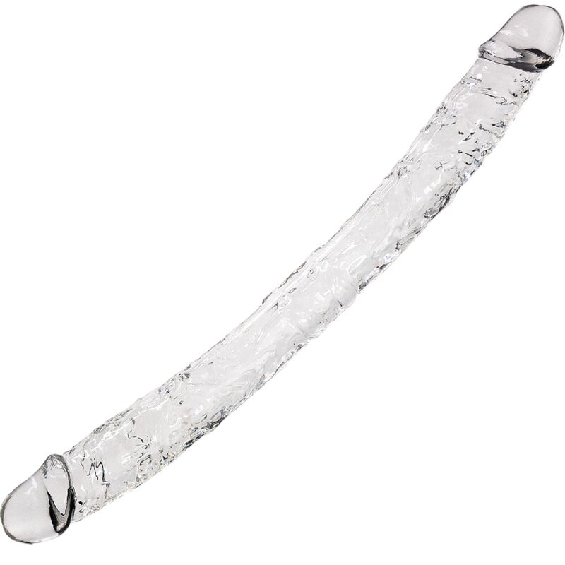 ALIVE - PÉNIS RÉALISTE SUPRÊME TRANSPARENT 38,5 CM -