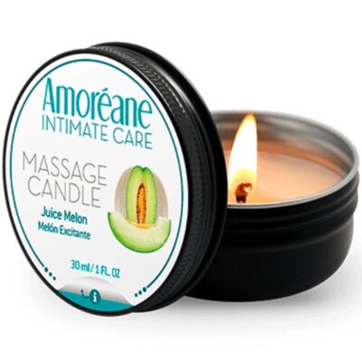 AMOREANE - BOUGIE DE MASSAGE MELON 30 ML -