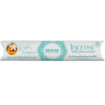 AMOREANE - ENCENS TRÉSOR D'OR AUX PHÉROMONES ARÔME JASMIN -