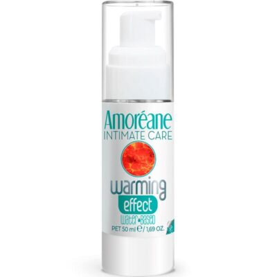 AMOREANE - LUBRIFIANT À BASE D'EAU À EFFET CHALEUR 50 ML -
