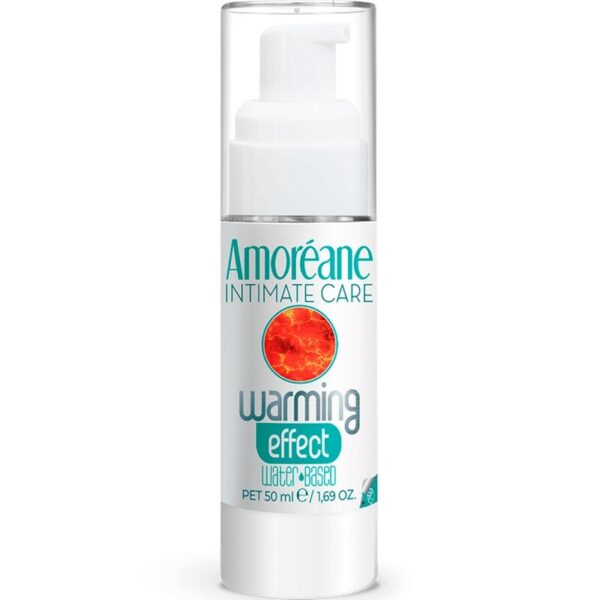 AMOREANE - LUBRIFIANT À BASE D'EAU À EFFET CHALEUR 50 ML -