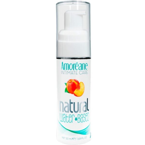 AMOREANE - LUBRIFIANT À BASE D'EAU PÊCHE 50 ML -