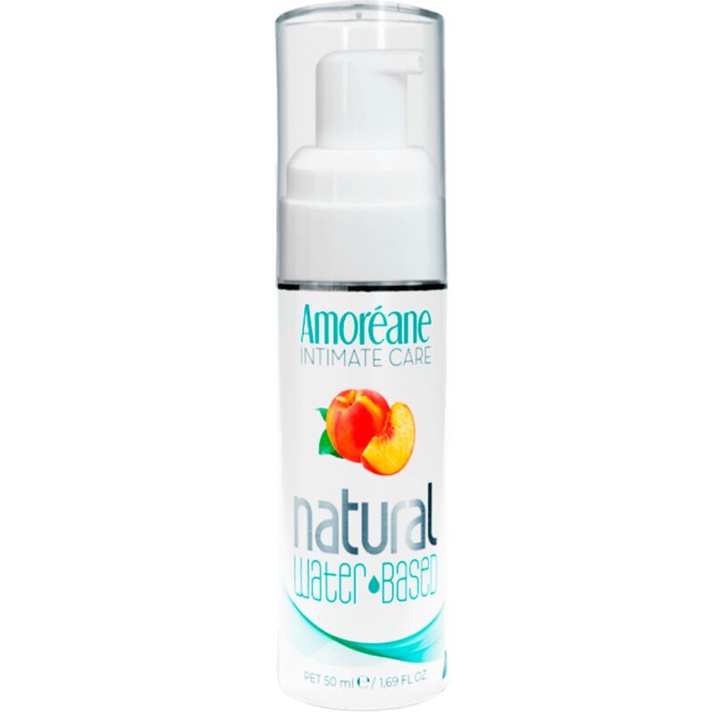 AMOREANE - LUBRIFIANT À BASE D'EAU PÊCHE 50 ML -