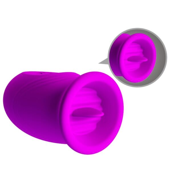 PRETTY LOVE - VIBRATEUR RECHARGEABLE DAISY DUAL EGG VIOLET - – Image 4