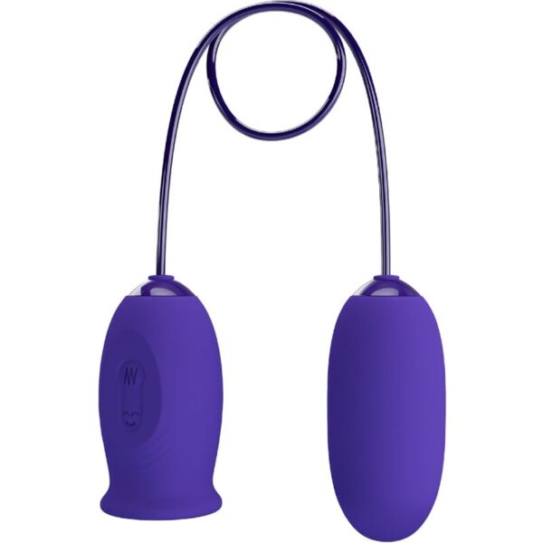 PRETTY LOVE - STIMULATEUR VIBRATEUR RECHARGEABLE DAISY YOUTH VIOLET - – Image 3