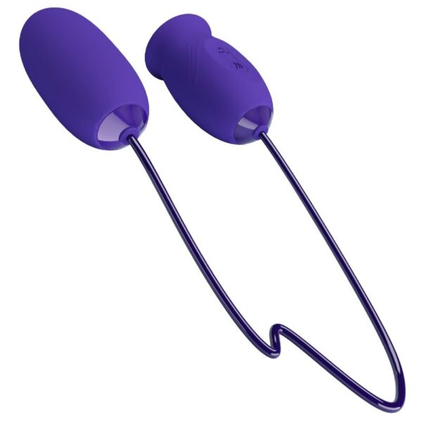 PRETTY LOVE - STIMULATEUR VIBRATEUR RECHARGEABLE DAISY YOUTH VIOLET - – Image 2