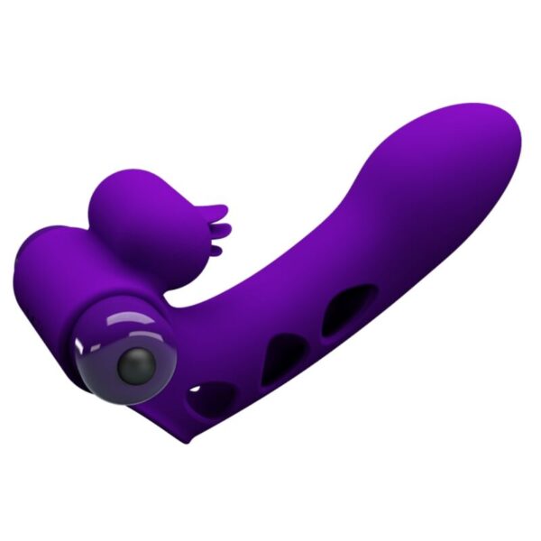 PRETTY LOVE - COUVERCLE DE DOIGT VIBRATEUR ORLANDO VIOLET - – Image 3