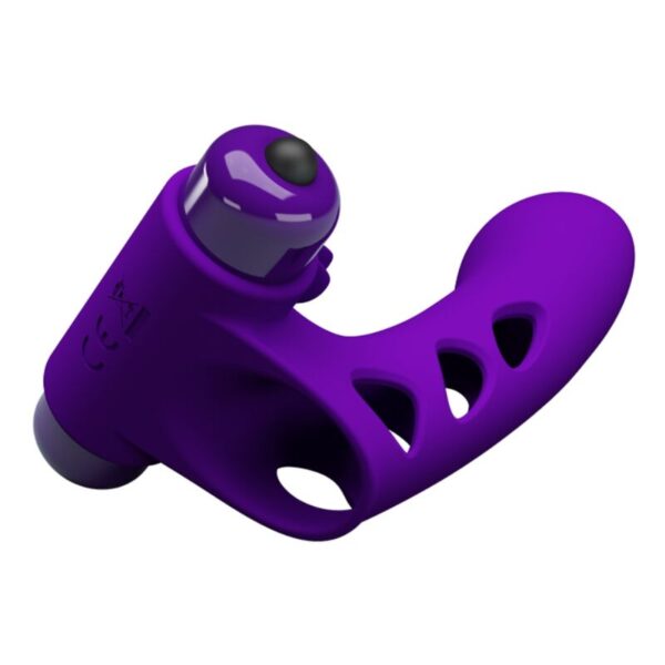 PRETTY LOVE - COUVERCLE DE DOIGT VIBRATEUR ORLANDO VIOLET - – Image 4