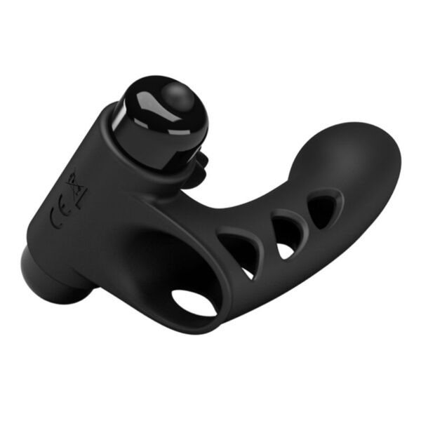 PRETTY LOVE - COUVERCLE DE DOIGT VIBRATEUR ORLANDO NOIR - – Image 3