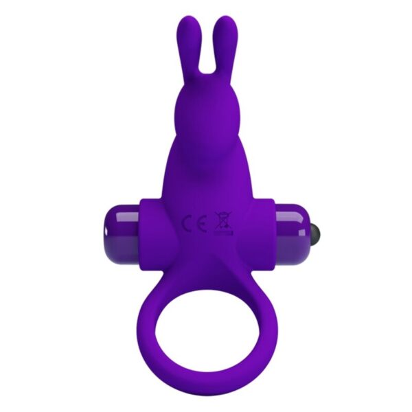 PRETTY LOVE - ANNEAU VIBRATEUR I RABBIT POUR PÉNIS VIOLET -