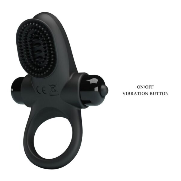 PRETTY LOVE - VIBRATOR RING II POUR LE PÉNIS NOIR - – Image 7