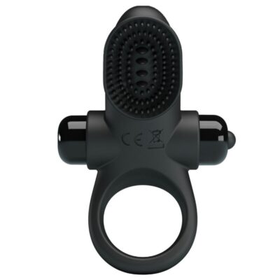 PRETTY LOVE - VIBRATOR RING II POUR LE PÉNIS NOIR -