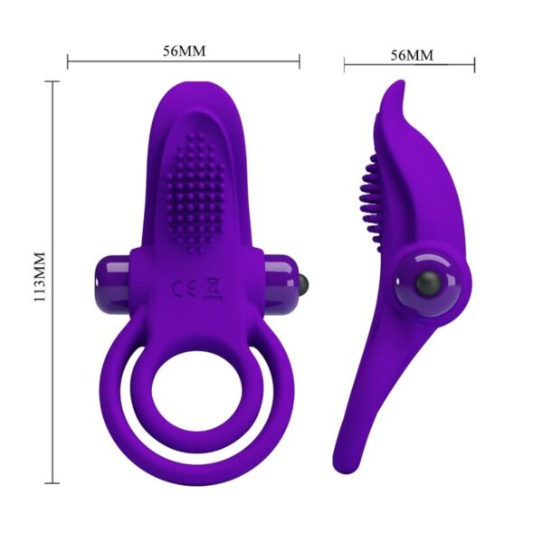 PRETTY LOVE - ANNEAU PÉNIS VIBRANT VIOLET - – Image 6