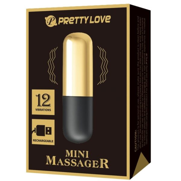 PRETTY LOVE - VIBRATEUR BULLET RECHARGEABLE DOR? - – Image 7