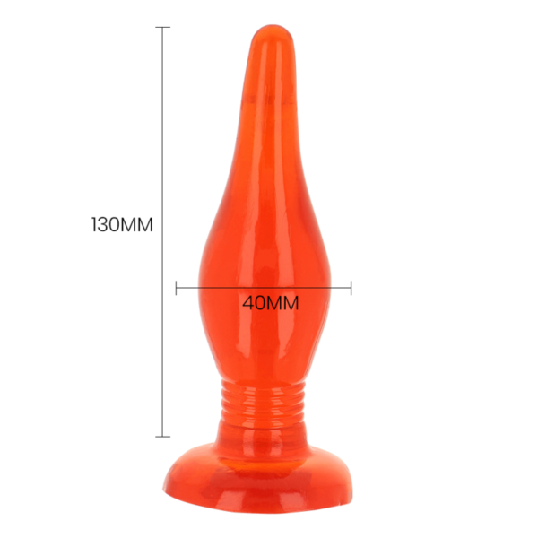 BAILE - PLUG ANAL ROUGE SOFT TOUCH 14.2 CM - – Image 5