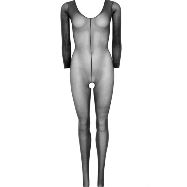LEG AVENUE - BODYSTOCKING MANCHES LONGUES NOIR - – Image 5