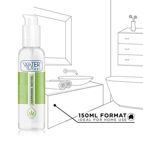 WATERFEEL - LUBRIFIANT AU CANNABIS 150 ML - – Image 5
