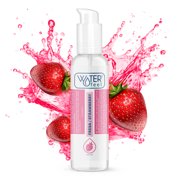 WATERFEEL - LUBRIFIANT À BASE D'EAU DE FRAISE 175 ML -