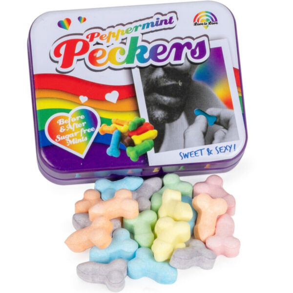 SPENCER & FLEETWOOD - BONBON ARC-EN-CIEL À LA MENTHE PECKERS - – Image 2