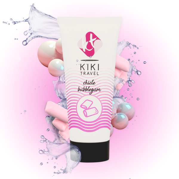 KIKÍ TRAVEL - LUBRIFIANT GOMME FRAISE 50 ML -