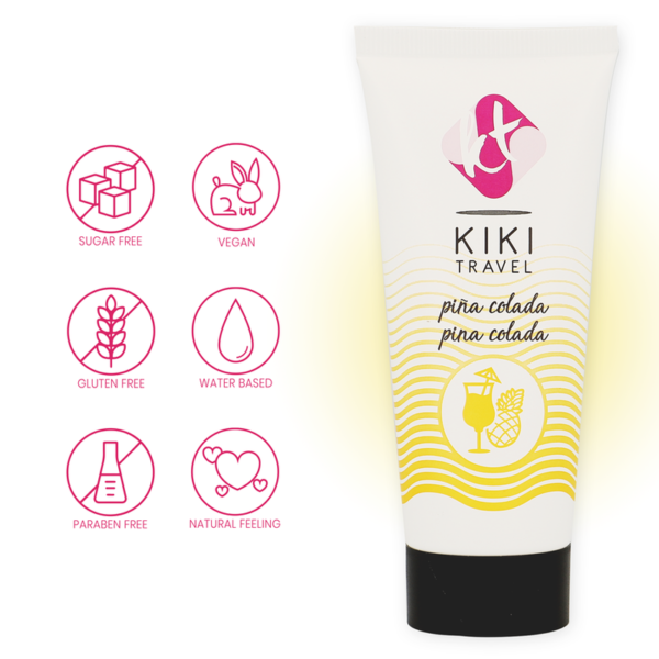 KIKÍ TRAVEL - PINA COLADA LUBRIFIANT 50 ML - – Image 4