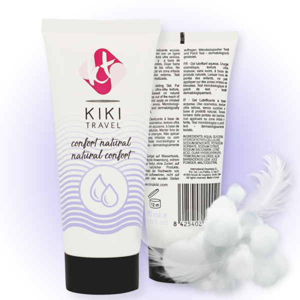 KIKÍ TRAVEL - CONFORT LUBRIFIANT NATUREL 50 ML - – Image 2