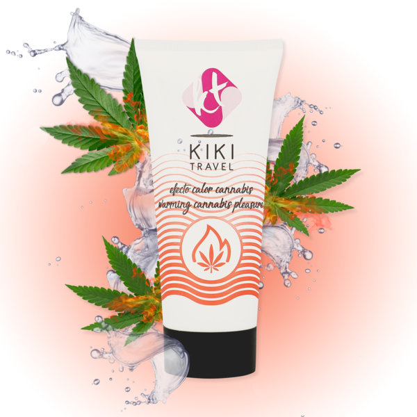 KIKÍ TRAVEL - CANNABIS LUBRIFIANT EFFET CHAUD 50 ML -