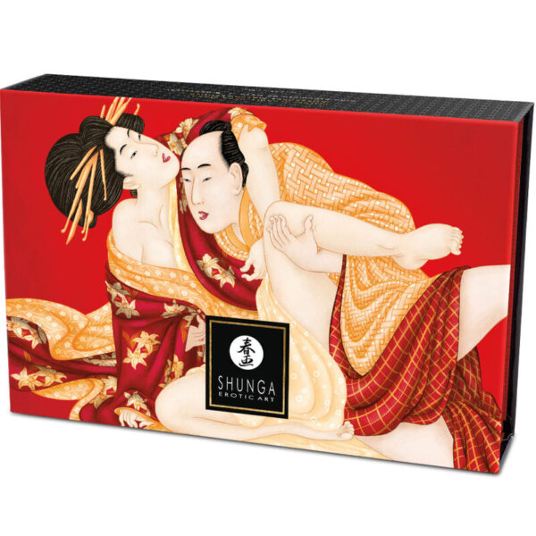 SHUNGA - KIT DE POUDRE DE MASSAGE COMESTIBLE À LA FRAISE - – Image 4