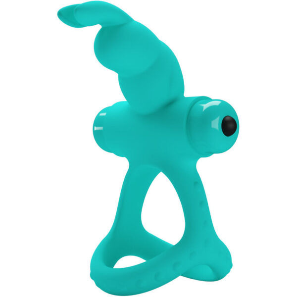 PRETTY LOVE - ANNEAU VIBRATEUR LAPIN VERT FIGGY -