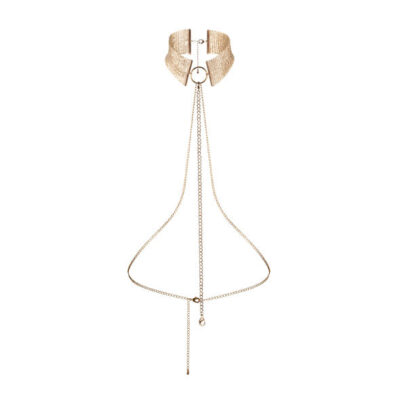 BIJOUX - DÉSIR MÉTALLIQUE COLLIER MÉTALLISÉ DORÉ -
