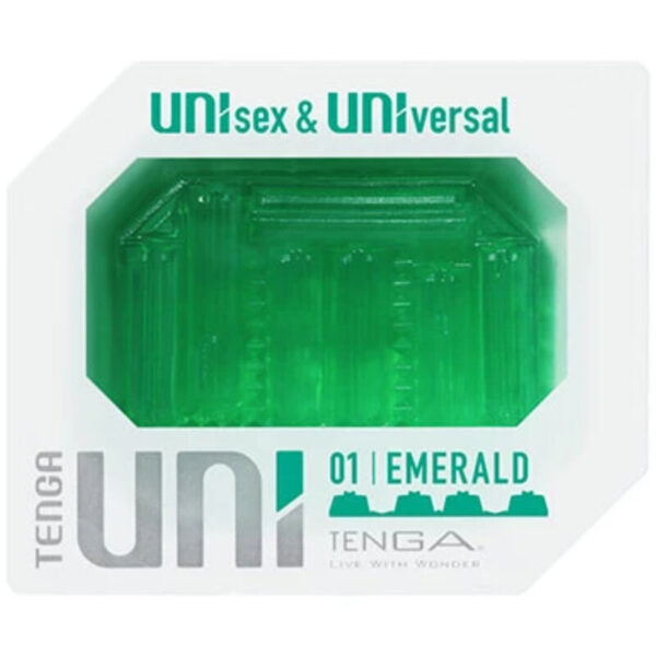 TENGA - DÉ  DÉS MASTURBATEUR UNI ÉMERAUDE - – Image 3