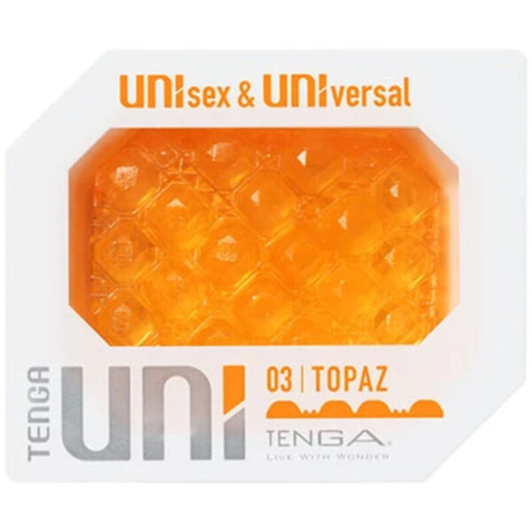 TENGA - DÉ  DÉS MASTURBATEUR UNI TOPAZE - – Image 3