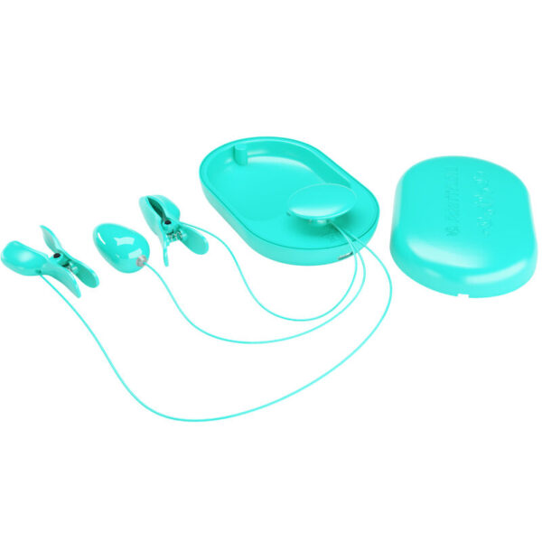 PRETTY LOVE - BOITE SURPRISE PINCE A ELECTRO STIMULATION BLEUE - – Image 3