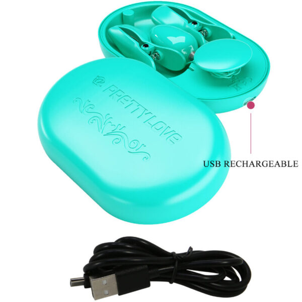 PRETTY LOVE - BOITE SURPRISE PINCE A ELECTRO STIMULATION BLEUE - – Image 6