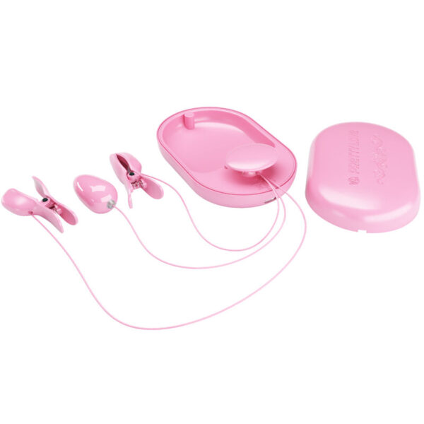 PRETTY LOVE - BOITE SURPRISE PINCES DÉLECTRO STIMULATION ROSE - – Image 3