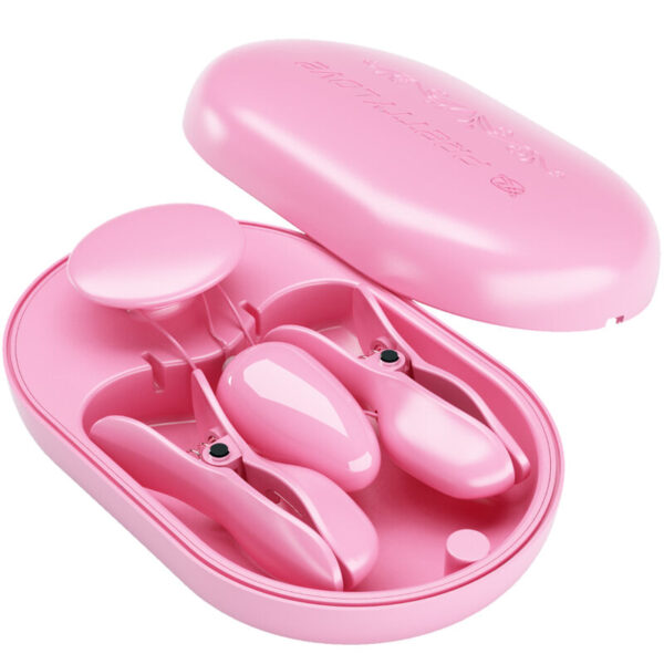 PRETTY LOVE - BOITE SURPRISE PINCES DÉLECTRO STIMULATION ROSE - – Image 4
