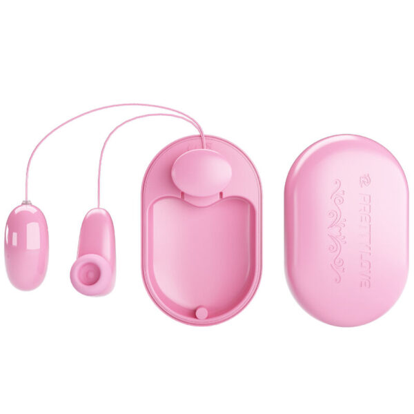 PRETTY LOVE - MAGIC BOX BALLE VIBRANTE & STIMULATEUR ROSE -