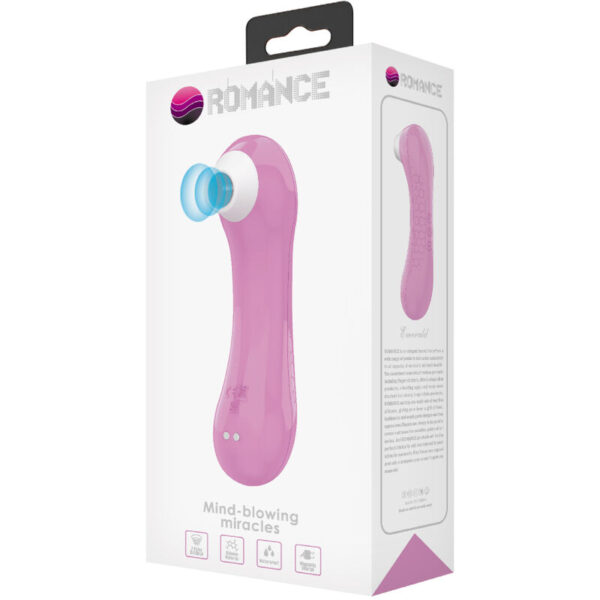 ROMANCE - VENTOUSE DE CLITORIS ROSE ÉMERAUDE - – Image 7