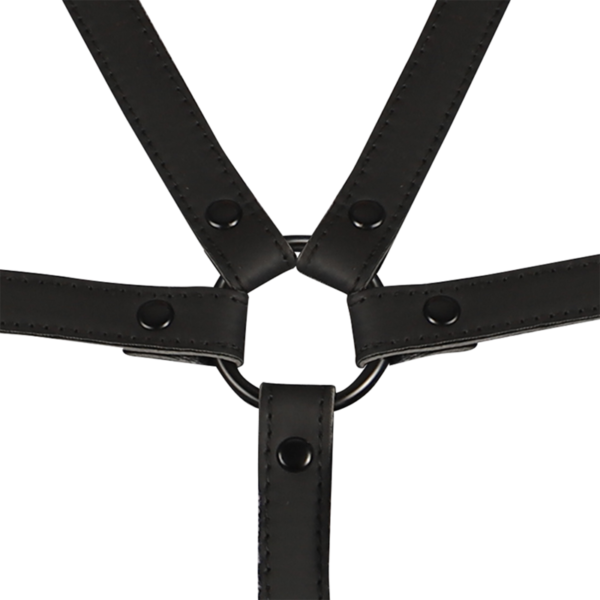 FETISH SUBMISSIVE BONDAGE - HARNAIS RÉGLABLE TORSE ET BRAS - – Image 6