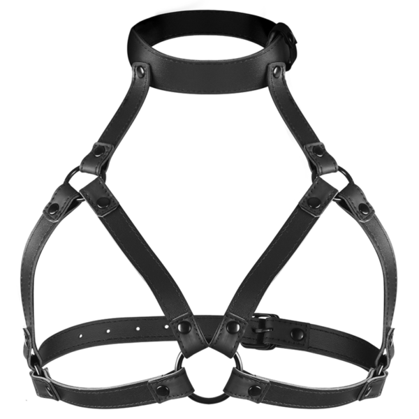 FETISH SUBMISSIVE BONDAGE - HARNAIS POITRINE RÉGLABLE - – Image 4