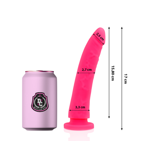 DELTA CLUB - TOYS GODE MÉDICAL SILICONE ROSE 17 CM -O- 3 CM - – Image 2
