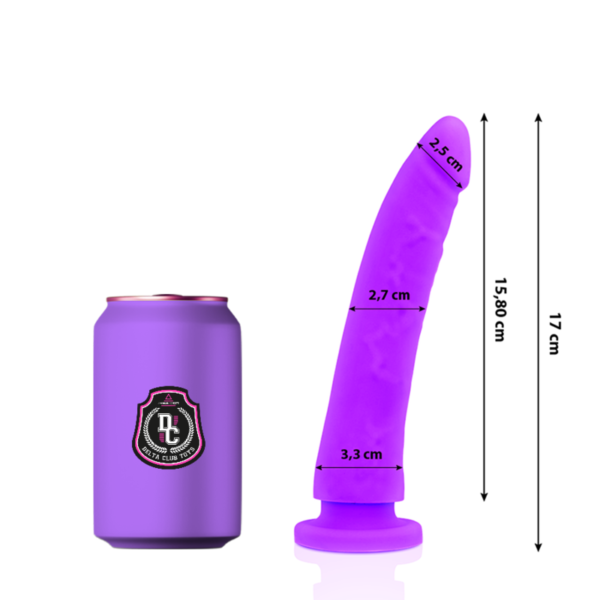 DELTA CLUB - TOYS GODE MÉDICAL LILAS SILICONE 17 CM -O- 3 CM - – Image 2