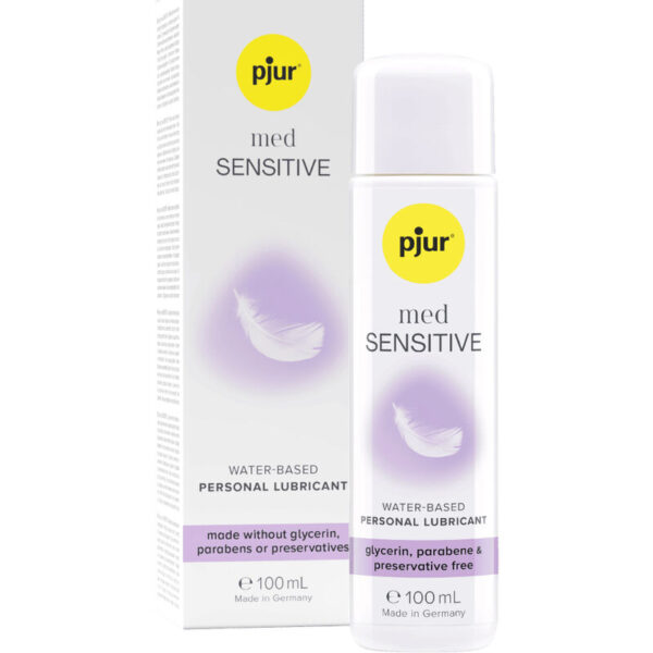 PJUR - MED LUBRIFIANT BASE D'EAU SENSITIVE GLIDE 100 ML -