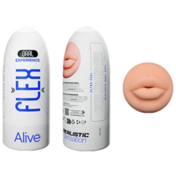 ALIVE - MASTURBATEUR MÂLE FLEX ORAL TAILLE M -