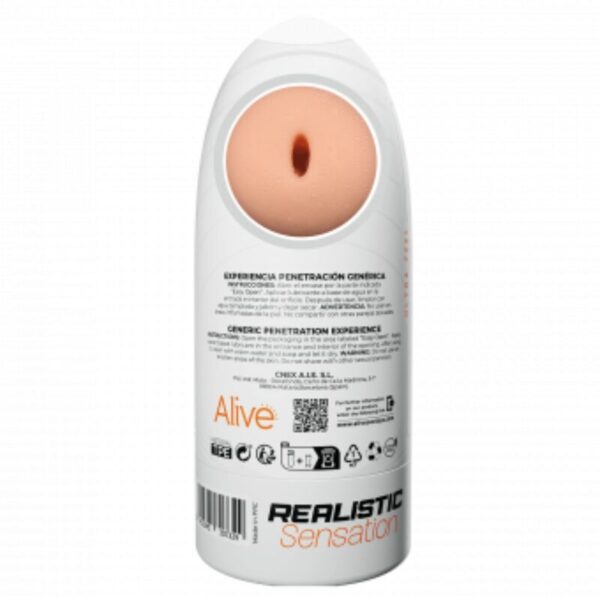 ALIVE - MASTURBADEUR MÂLE FLEX GÉNÉRIQUE TAILLE M - – Image 3