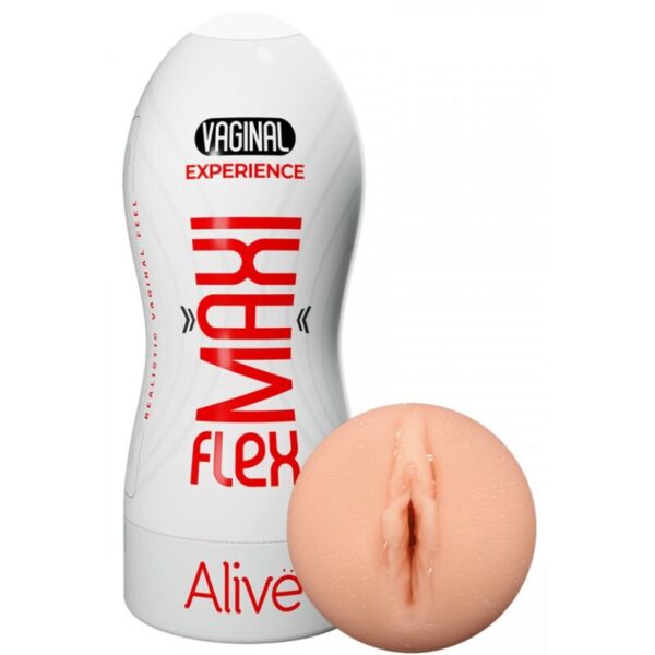 ALIVE - MASTURBADEUR MASCULIN MAXI FLEX TAILLE VAGINALE L - – Image 2