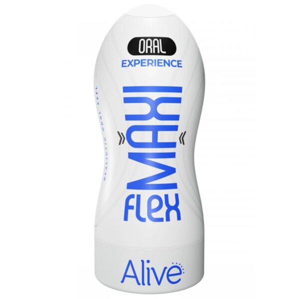 ALIVE - MASTURBADEUR MÂLE MAXI FLEX TAILLE ORAL L - – Image 5