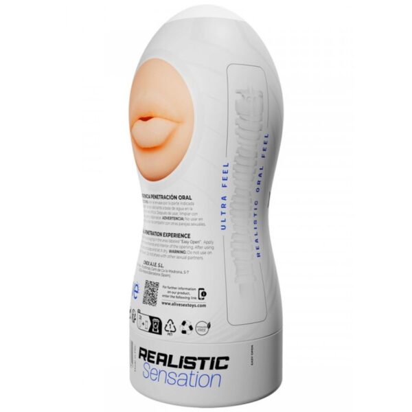 ALIVE - MASTURBADEUR MÂLE MAXI FLEX TAILLE ORAL L - – Image 3